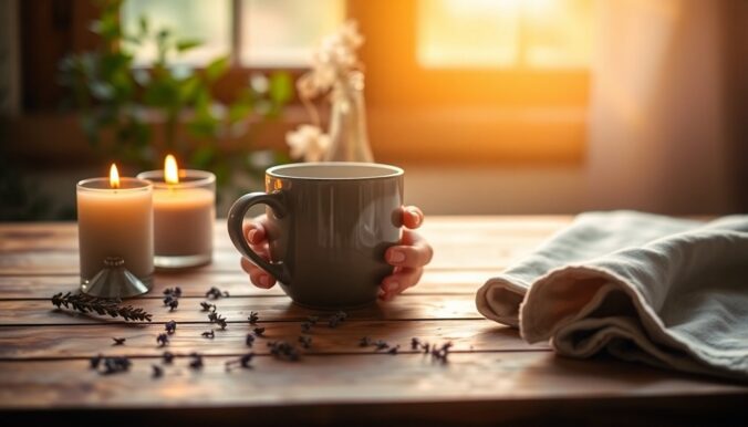 Finde Frieden durch Rituale